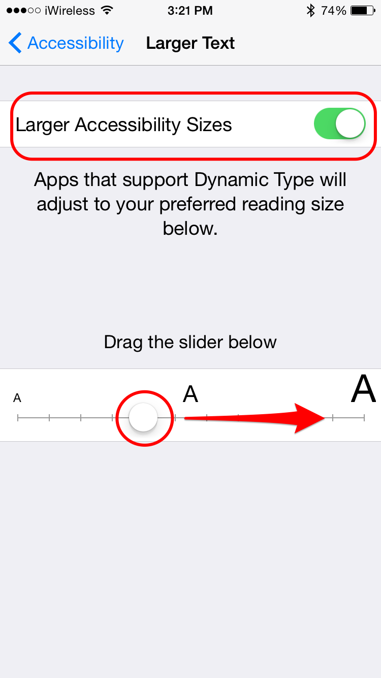 How to Make Text Bigger and Easier to Read on Your iPhone | iPhoneLife.com